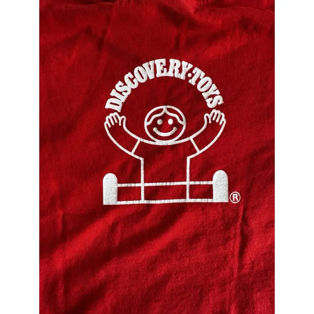 Discovery Toys Vintage Child’s T-shirt Size M 10-12 1990’s
